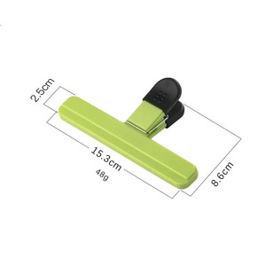 Kişiselleştirilmiş Çok Boyutlu Hava Geçirmez Gıda Çip Poşeti Kapatma Klipsi Plastik Gıda Kapatma Poşeti Klipsi Nem Geçirmez Atıştırmalık Patates Cipsi - Product Image 6