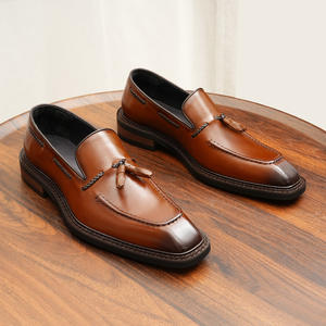 Nouvelles Bottes Classiques de Designer pour Hommes en Cuir Véritable Automne-Hiver 2025 – Confortables, Imperméables et Antidérapantes pour le Travail - Product Image 2