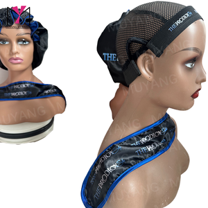 Satin Fashion Casual Outdoor Hair <b>Bonnet</b> Set with Band and Ear for Wig Plush Style Sleep <b>BONNET</b> All Seasons Use - Product Image 5