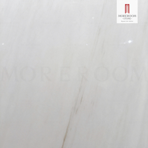 Planche <span class=keywords><strong>de</strong></span> <span class=keywords><strong>comptoir</strong></span> en pierre frittée aspect quartz Bianco Bolomoti original, finition mate blanche, épaisseur 12 mm, 3200x1600 mm, pour salle à manger extérieure - Product Image 3