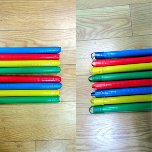 Escoba de madera recubierta de PVC de Vietnam con cabezal de plástico y recogedor 2 en 1, portátil, ecológica, impermeable, duradera y ligera para el hogar - Product Image 4