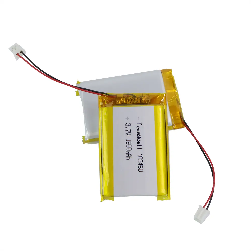 Best Price 103450 113450 3.7v 1800mAh Lipo Battery Rechargeable Polymer Lithium Battery for Electric Device