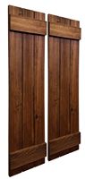 Cadre en bois rustique miroirs muraux décoratifs persiennes de ferme en bois maison fenêtre obturateur intérieur