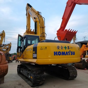 En stock: Excavadora de orugas KOMATSU PC200-7 de 20 toneladas, modelos PC200, 200-7, 200-8, 2021, usada para minería, con bomba, rodamientos y engranajes. - Product Image 6