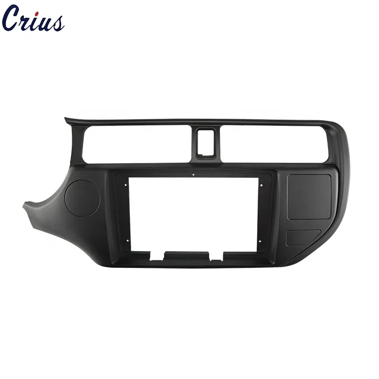 Fast shipping car frame for Kia Rio 2012-2015 black 10 inches car navigation car dvd navigator