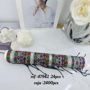 Set di 24 Braccialetti Geometrici Colorati con Perline, Stile Bohémien, Gioielli alla Moda, Regalo per Donne, Accessori - Product Image 1