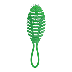Secador curvo Flexible de fibra <span class=keywords><strong>Natural</strong></span>, ventilación cuadrada, nailon, impermeable, masajeador de cuero cabelludo, <span class=keywords><strong>cepillo</strong></span> desenredador con características de paleta de cojín - Product Image 3