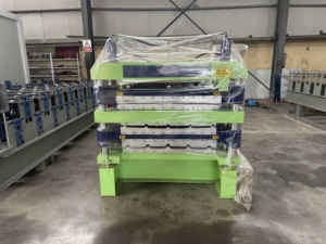 중국 공급 업체 금속 루핑 패널 시트 롤 성형 기계 프로파일 링 타일 건축 자재 기계용 기계 만들기 - Product Image 2