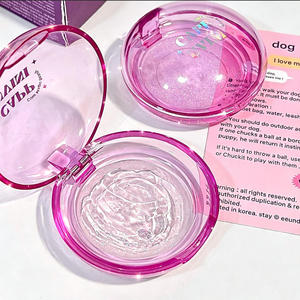 CAPPUVINI Fard à joues magique changeant de couleur, Teinte éclatante imperméable pour les joues, effet gelée, violet ciel étoilé à rose, pour un <span class=keywords><strong>maquillage</strong></span> éclat féerique - Product Image 1