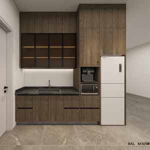 Balom Australian Assemblé Design Moderne Abordable Cuisine <span class=keywords><strong>Menuiserie</strong></span> Placard Meubles de Cuisine pour Appartement - Product Image 3