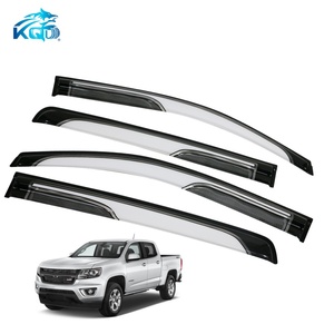 KQD Sports Accesorios Exteriores para Auto, Deflector de Ventana PMMA para Lluvia, Visera Solar, Instalación con Cinta 3M para Chevrolet - Product Image 1
