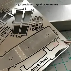 कस्टम etched स्टेनलेस स्टील धातु पहेली खिलौना संक्षारण प्रतिरोधी डाई 3 डी शिल्प मॉडल 008 गुआंग्डोंग - Product Image 4