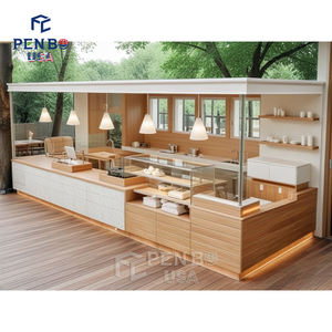 โต๊ะกาแฟ Wabi Sabi แบบใหม่ในท้องถิ่น USA โต๊ะกาแฟไม้พรีเมี่ยมโต๊ะกาแฟสำหรับบาร์ร้านขนม - Product Image 3