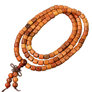 Pulsera de cuentas de palisandro birmano, 108 cuentas, cuentas de oración budistas, estilo chino tradicional, joyería coleccionable unisex - Product Image 5