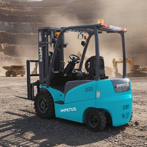 מלגזה חשמלית Impetus 2.5 טון לכל סוגי השטח, צמיגים מלאים, הזזת צד חשמלית, אורך מזלגות 1200 מטר, סוללת עופרת-חומצה - חדש - Product Image 2