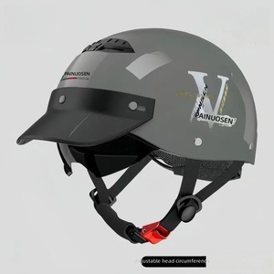 Cascos de Motocicleta Unisex PP de Media Cara, para Adultos, Personalizables, Certificados contra Impactos, de Fábrica - Product Image 4