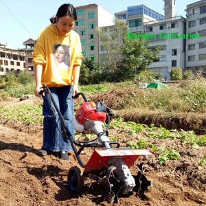 Maquinaria Agrícola, Mini Cultivadora de Tierra, Tractor de Jardín, Cultivadora, Motocultor Doméstico - Product Image 6
