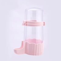 Distributeur d'eau automatique réutilisable en plastique Luby 240 ml avec mangeoire suspendue pour perroquets, accessoires pour cage, pour oiseaux de petite à grande taille