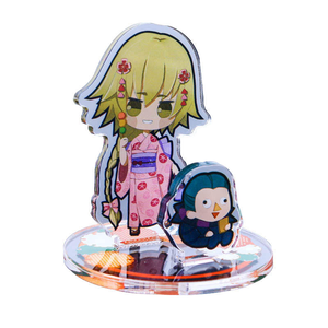 Exhibidor Acrílico Personalizado CCH con Diseño de Anime, Impresión Transparente con Borde Dorado - Product Image 4