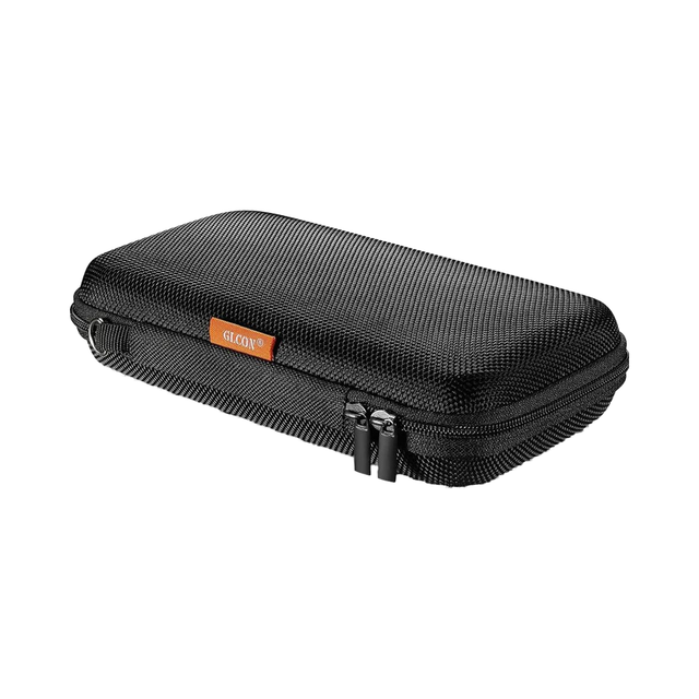 Portable Waterproof Shockproof Hard EVA Zipper Closure Case External Battery USB Charging Cable Travel Carrying Case Mesh Bag