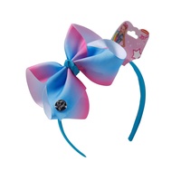 Bandeau à gros nœud pour filles, avec couleur dégradée, accessoires pour cheveux, idéal pour la fête des enfants, nouvelle collection