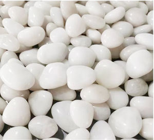 Perfect Vietnamese Crystal White <strong>Pebble</strong> Tumbled <strong>Stone</strong> for Landscaping - Product Image 4