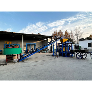 Brick Maker Semi <strong>Automatic</strong> Hollow Bricks <strong>Machine</strong> Solid Maker <strong>QT4</strong>-<strong>26</strong> Cement <strong>Block</strong> - Product Image 5