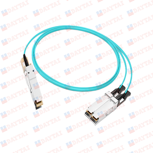 <span class=keywords><strong>Câble</strong></span> de dérivation optique actif compatible générique 1m 3m 5m 7m 200G QSFP56 vers 2X100G QSFP56 AOC - Product Image 1