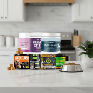 Suplemento Premium 23 en 1 de Masticables Blandos Multivitamínicos para Perros, Cuidado de la Salud de las Mascotas, para una Nutrición Diaria Integral - Product Image 1