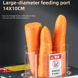 Cortador Eléctrico de Verduras con Cuchillas Reemplazables, Rebanador de Cebolla y Patata - Product Image 2