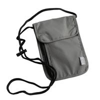 Bolsa de Cuello para Viaje con Bloqueo RFID, Porta Pasaportes Impermeable, Organizador de Documentos Antirrobo para Vacaciones y Viajes de Negocios