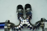 Nuevo Sistema de Escape de Titanio para Auto de Carreras, Válvula de Escape Ajustable para Porsche 992 GT3 4.0T Modelo 2022