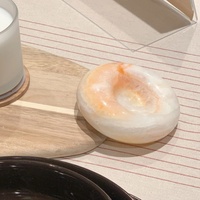SAIDKOCC polissage marbre beignet petit plateau multifonctionnel Art décoration de la maison en gros personnalisé rond doux Orange Jade 9 couleurs