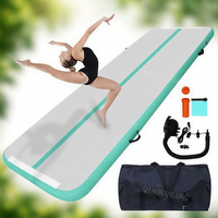 Nouvelle conception Airtrack 3m 4m 5m 6m 8m 10m Tumble Track piste d'air gonflable pour la gymnastique