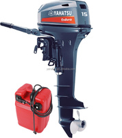 Moteur hors-bord YAHATSU 2 temps 15cv Enduro Moteur de bateau marin Compatible avec le moteur de bateau YAMAHA d'origine et pièces détachées