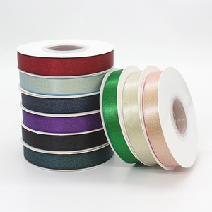 FangZHI Ribbon Spool 1.5cm Polyester Woven Solid Color Gift Packaging Bow Accessory - Product Image 3
