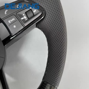 Volante Sportivo in Pelle e Fibra di Carbonio Personalizzato per <span class=keywords><strong>Audi</strong></span> A3 A4 A5 A6 A7 A8 B8 B9 C7 C8 C9 Rs S8 - Vendita all'Ingrosso - Product Image 5