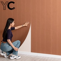 Autocollant mural en PVC auto-adhésif, papier peint imperméable et résistant à l'huile, à peler et à coller