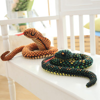 Jouet en peluche serpent réaliste de 1,1 m, très populaire, serpent factice réaliste, accessoire de farce d'Halloween pour adultes