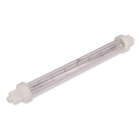 Lampe chauffante halogène infrarouge 118 mm 300 W, angle de faisceau 360°, pour buffet, restaurant, vitrine de présentation alimentaire, chauffage et maintien au chaud