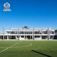 Conception de structure en acier, design moderne, bâtiment préfabriqué en acier, immeuble d'appartements 4-5 étages, écoles