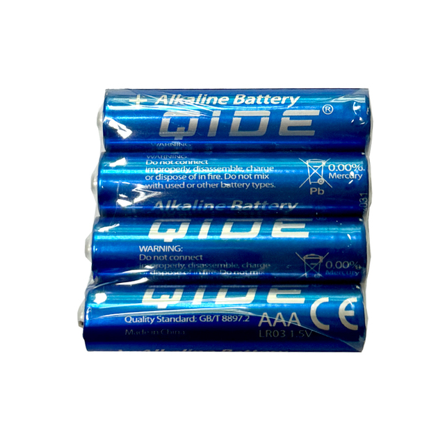 4 Pcs AAA Alkaline Battery Pack 1.5v Aaa Battery