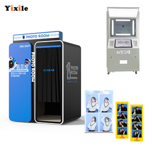 Yixile Photobooth Cámara de fotografía Photo Booth <span class=keywords><strong>Máquina</strong></span> Caja Pantalla táctil <span class=keywords><strong>Alquiler</strong></span> para venta Kit Personalizar - Product Image 1