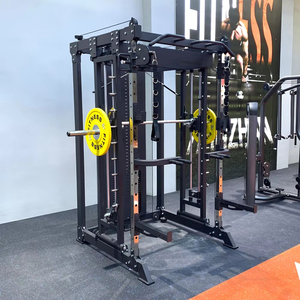 Máquina <span class=keywords><strong>de</strong></span> entrenamiento funcional con cable para gimnasio, equipo <span class=keywords><strong>de</strong></span> gimnasio, máquina Smith y rack <span class=keywords><strong>de</strong></span> sentadillas, OEM ODM, entrenador funcional <span class=keywords><strong>de</strong></span> doble polea - Product Image 3