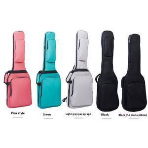 Sac à dos pour guitare électrique, basse, instrument, en tissu Oxford en nylon personnalisé, sac à bandoulière en coton épais pour orgue électronique musical - Product Image 2