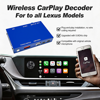 Navihua - Decodificador CarPlay para Automóvil, Interfaz de Actualización de Pantalla OEM, Módulo de Actualización Inalámbrico Apple CarPlay y Android Auto para Lexus