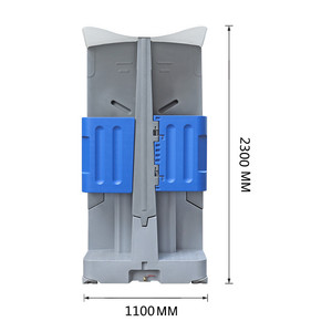 Toilettes mobiles de compostage en rotomoulage HDPE robustes 4-en-1 pour hommes, design moderne et portables – Caractéristiques - Product Image 2