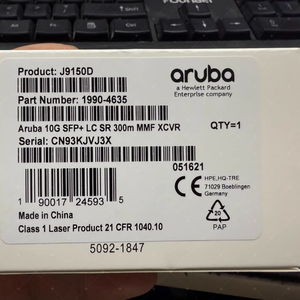 Module Aruba 10/100 Mbps SFP+ LC 300m SMF Transceivers J9150D POE 40 Gbps Switch Capacity - Product Image 5