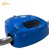 Verrou de stationnement automatique intelligent à énergie solaire avec télécommande, barrière de stationnement automatique au sol pour emplacement de voiture