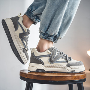 Trending Products 2025 New Arrivals Fashion Sneakers For Men Custom Shoes Sporty <b>Height</b> <b>Increase</b> Chunky Walking Style Shoes - Product Image 6